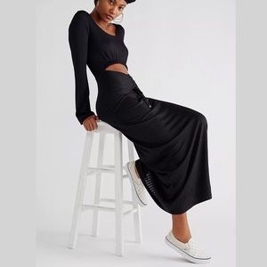 Free People One and Only Maxi Dress S black